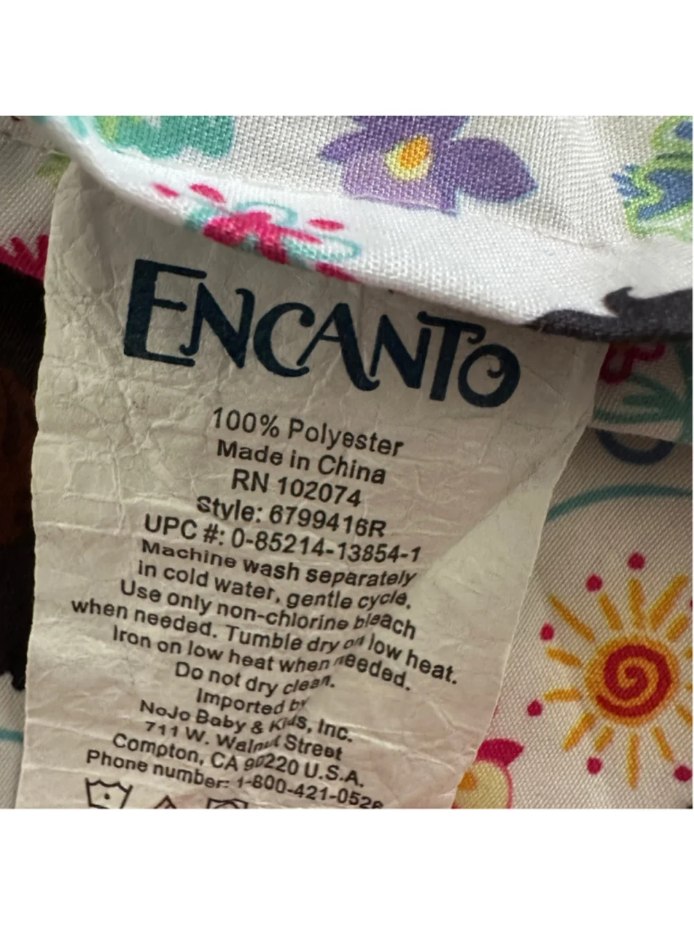 Disney Encanto Crib Sheet Mirabel Luisa Isabela Fitted Baby Bedding Polyester